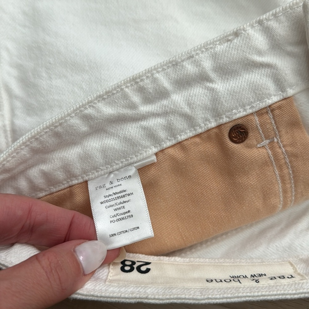 Rag & Bone - Dre Low Rise Short Shorts - Picture 13 of 15